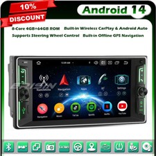 Android 14 8-Core 4+64GO DAB+