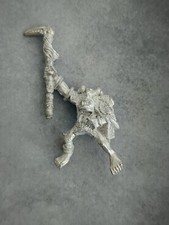 Warhammer Battle The Old World Shaman Orque Sauvage Monté Métal