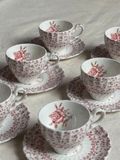 Lot de 6 tasses et soucoupes