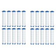 Filtre de Douche de Rechange 20 PièCes pour Eau Dure - Filtre à Eau de Douc4518