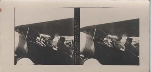 Photo stéréo aviateur jean - stéréo,