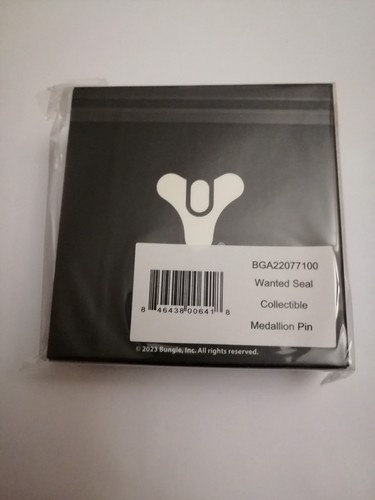 Destiny wanted seal pin - destiny,