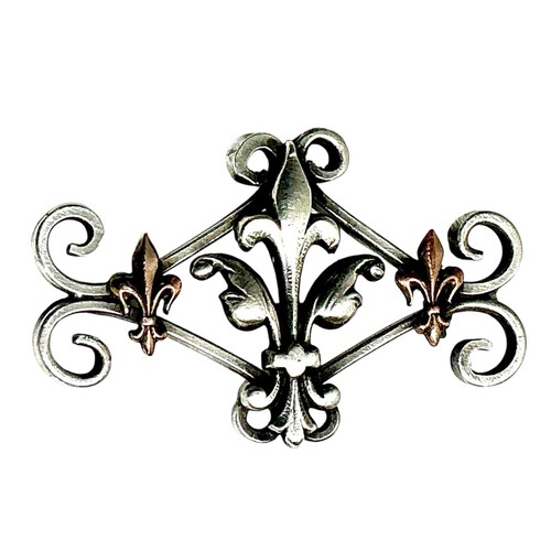 Ancienne broche royaliste - ,