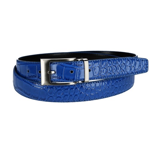Ceinture cuir imprimé - ceinture, en