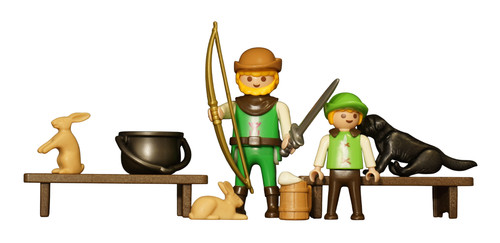 Playmobil chevalier tireur