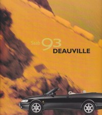 Catalogue Brochure SAAB 9.3 Cabriolet Deauville 01/1999 Suisse FRA + DEU