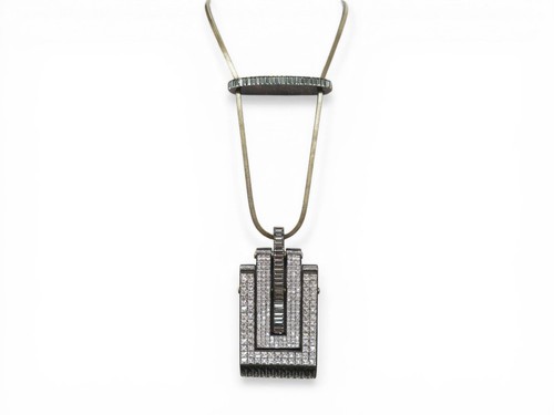 Collier lanvin pendentif - collier,