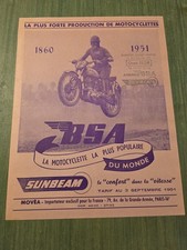 Tarif BSA & Sunbeam – Liste