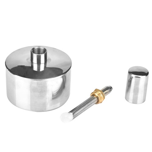 Lampe alcool acier - lampe, en