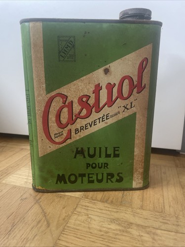 Ancien bidon huile castrol - ancien,