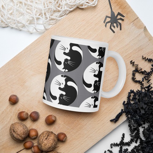 Yin yang mug - yin-yang,