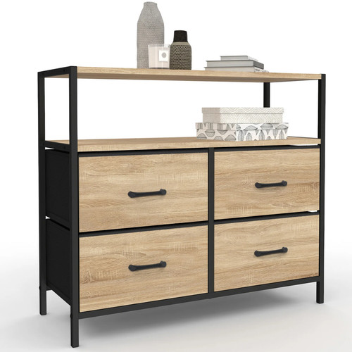 Commode tiroirs tissu - commode, en