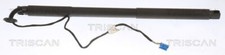 Ressort à Gaz Valise Tenir 645mm TRISCAN pour Mercedes Gle Coupé
