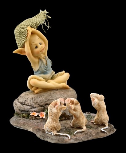 Pixie gnome figurine 3 - pixie,