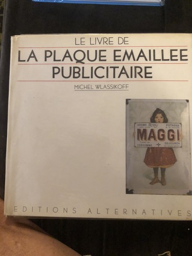 Plaque émaillée ancienne - émaillée,
