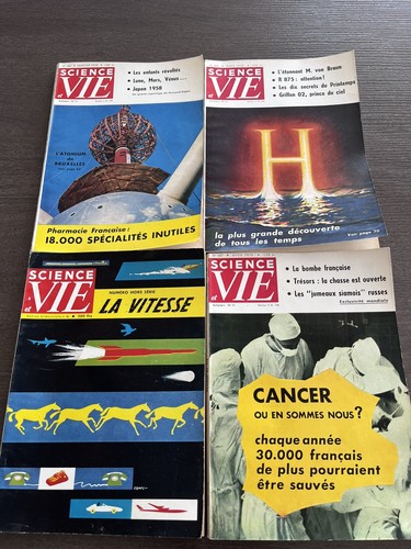 Lot revues science - lot, de