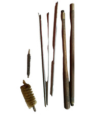 ANCIEN KIT DE NETTOYAGE FUSIL CARABINE CHASSE CARTOUCHE 