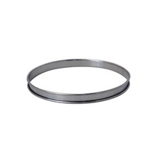 Cercle à tarte perforé bord