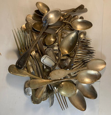 Lot vrac de couverts en métal argenté 2,2 Kg