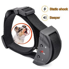 Collier anti-aboiement (7 niveaux) • Tonalité + Choc électrostatique