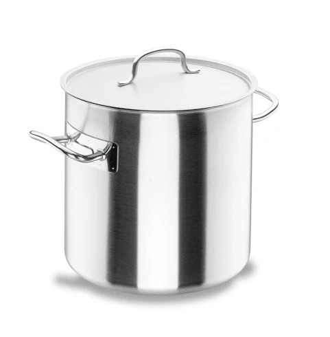 Marmite avec couvercle inox - couvercle,