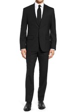 Costume homme noir taille 56