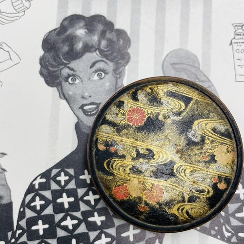 Poudrier vintage coty - vintage, décor
