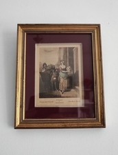 ancienne et belle gravure Cries of london carottes et navets illustration vintag