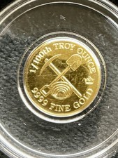 1/100 oz .9999 Fine Gold Round