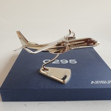 Avion militaire Airbus C295 en acier chromé Neuf