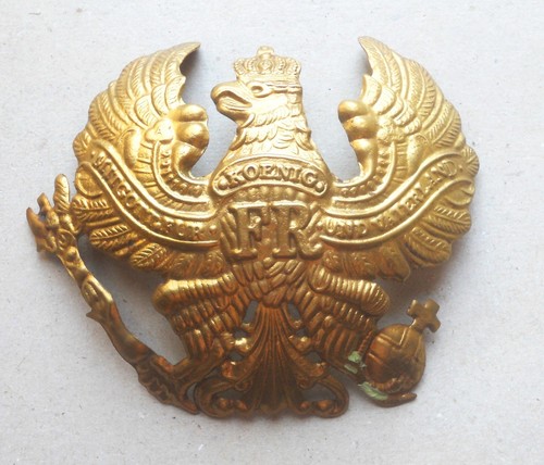 Copie plaque prussienne - copie, de