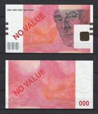 FRANCE Billet Echantillon Test