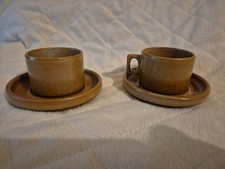 2 Tasses à Café en Grès DE BRENNE  FRANCE Vintage