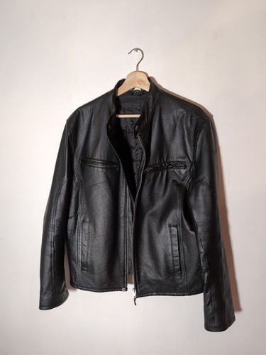 French vintage leather jacket - french,