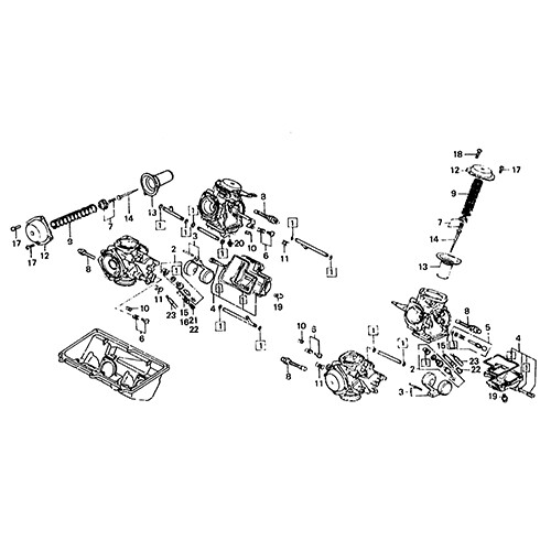 Honda vf1000r sc16 1984 - sc16, 1984-1986