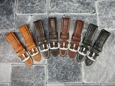26mm Grain Leather Watch Band