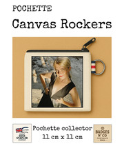 Pochette Zaho de Sagazan Canvas Rocker 11x11 cm pop électro poétique