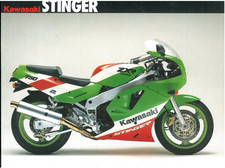 Brochure KAWASAKI ZXR 750