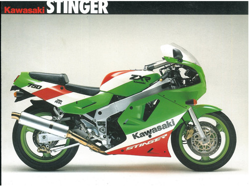 Brochure kawasaki zxr 750 - brochure,
