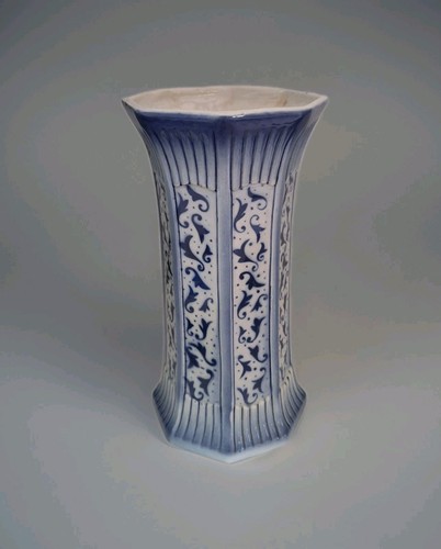 Vase faïence ancienne - vase,