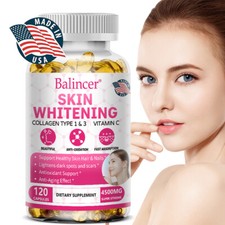 Glutathion 4500mg - Antioxydant Naturel, Anti-âge, Blanchiment De La Peau