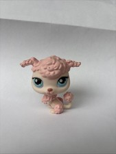 Littlest Pet Shop Chien Rose Aimant Hasbro 2004 - LPS G1 Vintage (rare) 
