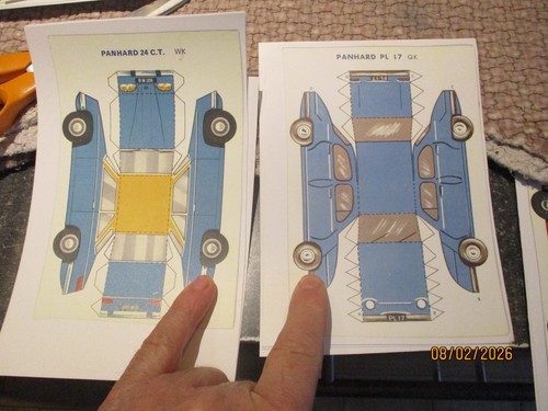 Copies maquette pliante sur - copies,