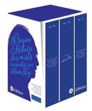 Dictionnaire historique de la langue française - Coffret 3 volumes, Alain Rey