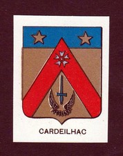 Env. 1880 Cardeilhac Armoiries