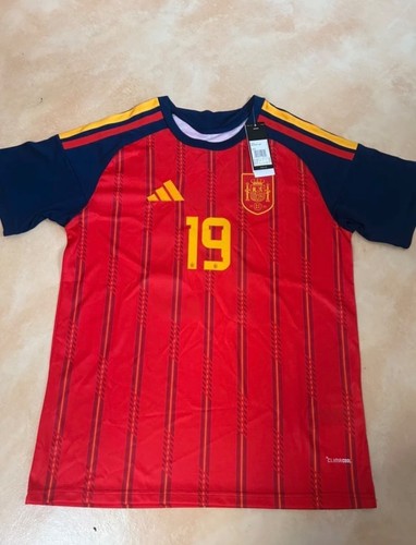 Maillot espagne rouge lamine - maillot,