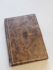 Ancien Livre En Cuir et métal