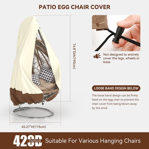 Couverture chaise patio - couverture,