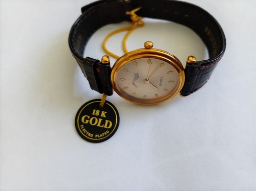 Montre plaqué 18k - plaqué,