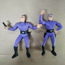 Figurine PVC YOLANDA 1993 - THE PHANTOM - le fantome du bengale - lot de 2